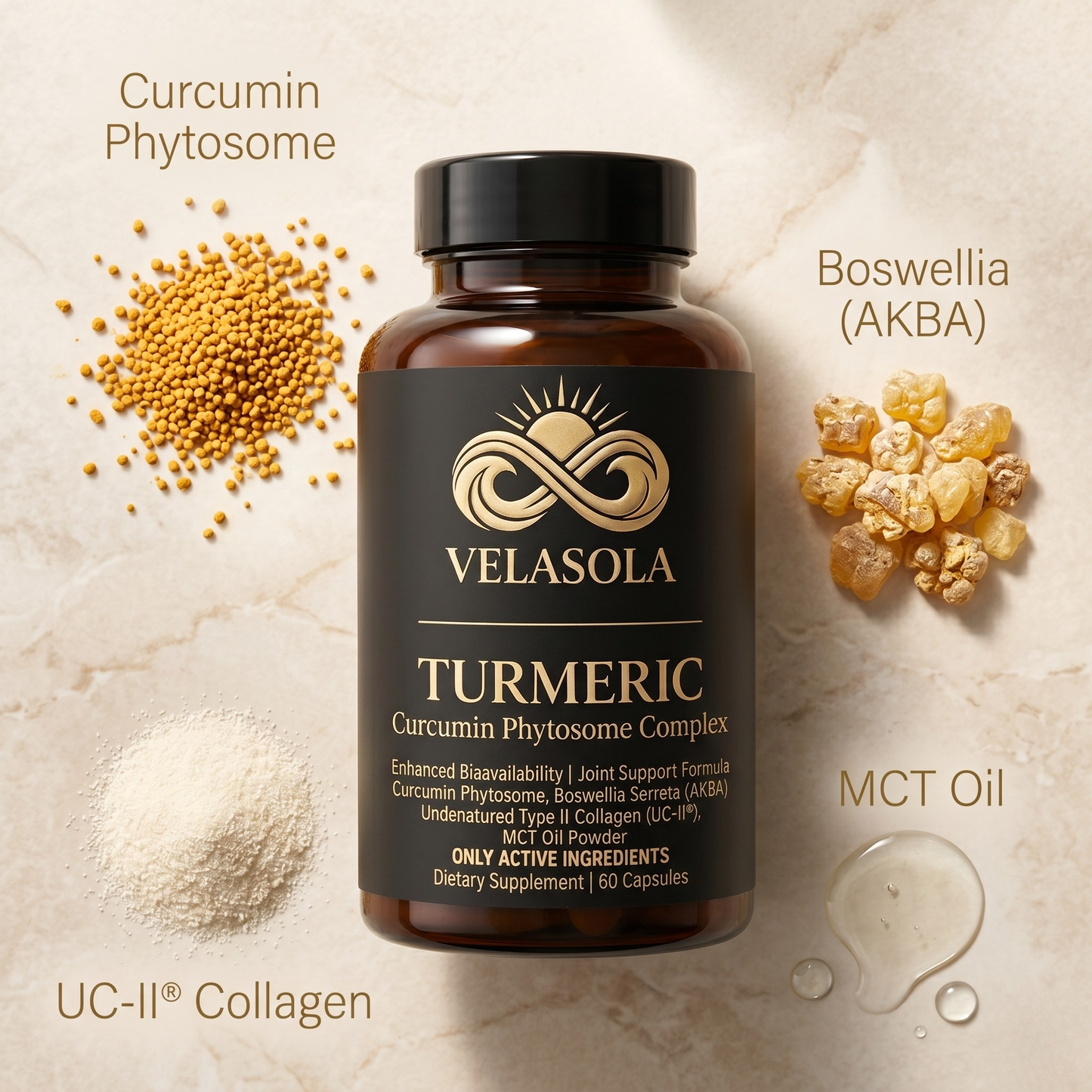 Turmeric Curcumin Capsules (1,000mg)