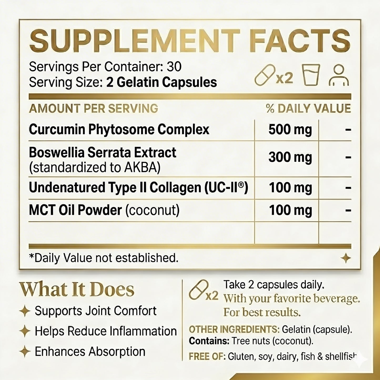 Turmeric Curcumin Capsules (1,000mg)